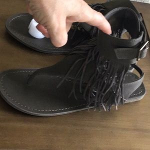 Forever 21 fringe sandal